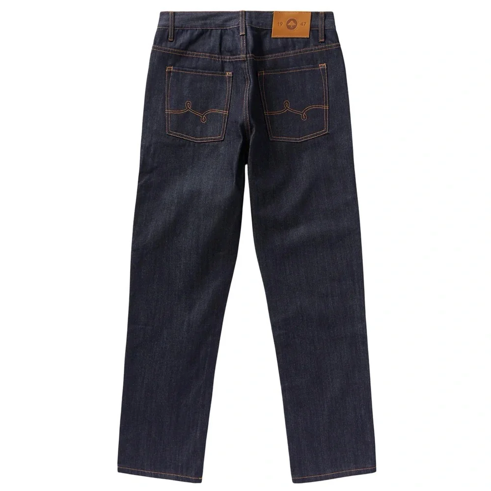 Men's Lifted Research LRG Denim True Straight Jeans,  Raw Indigo NWT. - Picture 2 of 3